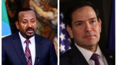 MM Abiy Ahimadiifi ministirri dhimma alaa US Maarkoo Ruubiyoo maal mariyatan?