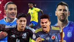 Jogadores que irão disputar a Copa América 