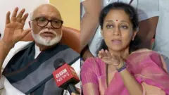 सुप्रिया सुळे आणि छगन भुजबळ 