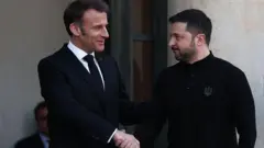 Макрон и Зеленский