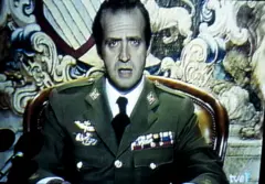 Captura del discurso del rey en la noche del 23F.