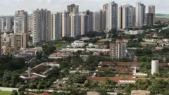 Vista da cidade de Ribeirão Preto