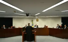Sessão na Primera Turma do STF