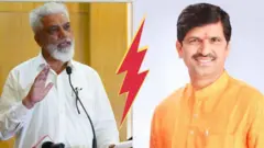 दादा भुसे आणि महेंद्र थोरवे