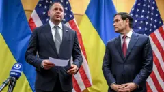Yermak y Marco Rubio
