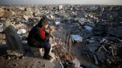 Majalisar Ɗinkin Duniya ta ce sama da kashi 90 na gidajen Gaza sun lalace