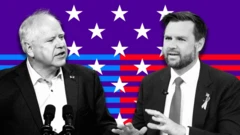 JD Vance vs Tim Walz VP debate