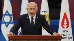 رئيس الوزراء الإسرائيلي بنيامين نتنياهو