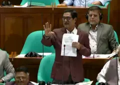 সংসদে ফজলুর রহমান