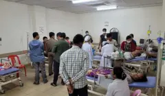 မိုးကြိုးပစ်ခံရလို့ ဆေးရုံရောက်လာသူတွေ