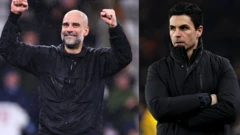 Peep Gaardiyoolaa fi Mikeel Arteettaa