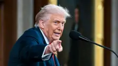 الرئيس الأمريكي دونالد ترامب