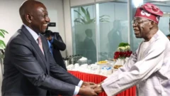 Kenyan President William Ruto and Nigerian President Bola Tinubu 