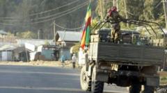 Dagaal 'ka qarxay' gobolka Tigray ee itoobiya iyo TPLF oo ku eedeysay Addis Ababa 'duulaan cusub'