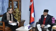 केपी ओली र चिनियाँ राजदूत