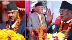 देउवा, ओली र प्रचण्ड