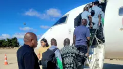 Super Eagles dey leave Libya