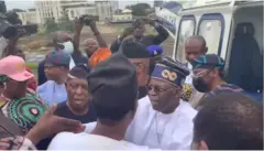 Tinubu gunlẹ si ilu Abẹokuta