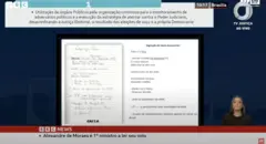 Apresentação usada durante voto do ministro Alexandre de Moraes