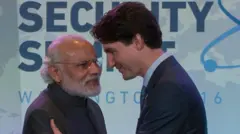 पीएम मोदी और जस्टिन ट्रूडो