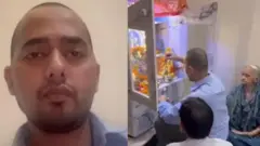 آیوش ملک کے مبینہ نئے ویڈیو میں ان کے بال اور داڑھی تراشی ہوئی نظر آ رہی ہے