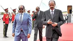 ፕሬዝዳንት ሐሰን እና ፕሬዝዳንት ኢሳያስ