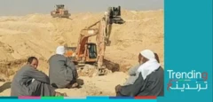 سباق لإنقاذفلاح مصري عالق في بئر