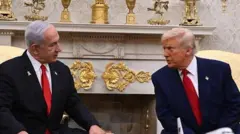 نتنياهو وترامب 