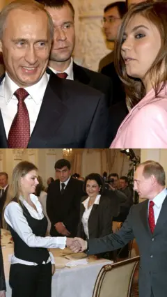 Владимир Путин и Алина Кабаева