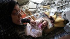 Последствия ударов по Газе