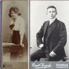 Dos tarjetas de visita