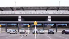 A general view of di Kotoka International Airport for Accra, Ghana.