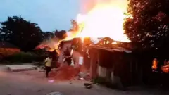 Ụlọ na-agba ọkụ