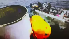 Isanamu yasohowe na Korea y'Epfo yerekana ibisigarira mu nyanja 