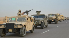 دولت مصر در حال مبارزه با حملات شبه‌نظامیان در شبه جزیره سینا است که بسیاری از نظامیان و پرسنل امنیتی مصر و همچنین غیرنظامیان را هدف قرار داده است.