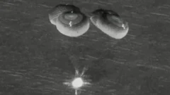 момент приводнения "Дрэгон Эндевор"