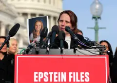 Jena-Lisa Jones, una de las presuntas víctimas de los abusos de Epstein.
