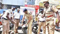 நம்பர் பிளேட் சென்னை காவல்துறை