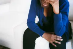 Femme triste