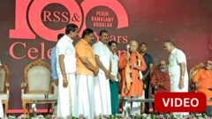 ஆர்எஸ்எஸ் நுாற்றாண்டு விழாவில் எஸ்.பி வேலுமணி பங்கேற்றதால் சர்ச்சை