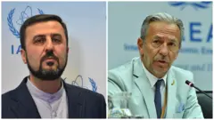 غریب آبادی و معاون آژانس