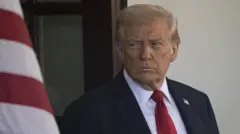 الرئيس الأمريكي دونالد ترامب