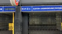 Metrolar kapalı 
