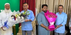 তারেক রহমান দেখা করেন জামায়াতের আমির ও এনসিপি নেতা সাথে