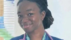 Mirian Nnani wọ asọ isẹ dokita, o fi ẹrọ ti wọn fi n yẹ ọkan wo si ọrun