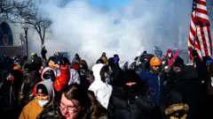 Manifestantes en la calle