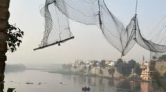 Yote ambayo yamesalia ya daraja la Morbi 