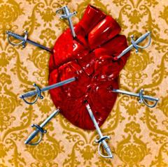 Corazón con espadas