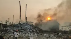 సంగారెడ్డిలో అగ్నిప్రమాదం