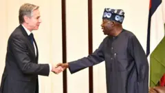 Tinubu ati akowe ijoba Amerika, Anthony Blinken